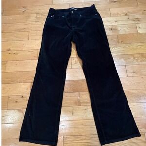Polo Jeans‎ Company Women's Black Corduroy Pants Bootcut Style Size 10